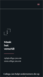 Mobile Screenshot of collega-jan.com